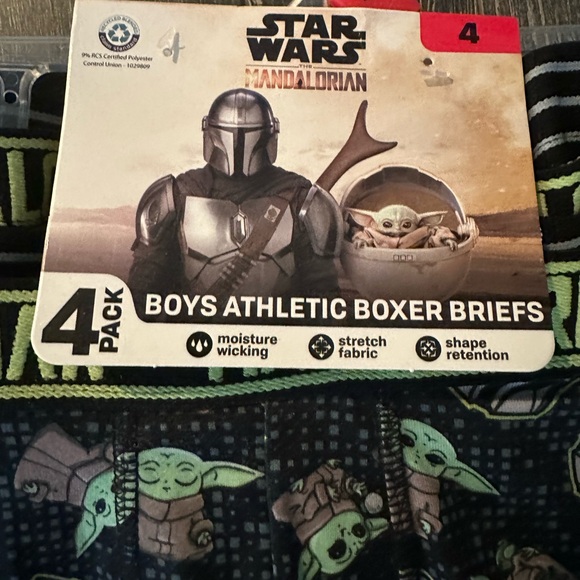 Star Wars The Mandalorian Boys Athletic Boxer Briefs B5 - Picture 4 of 4